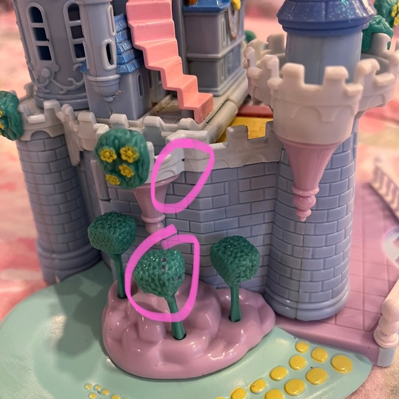 Bluebird Cinderella Polly Pocket Toy Castle Vintage 1995 - Picture 3 of 13